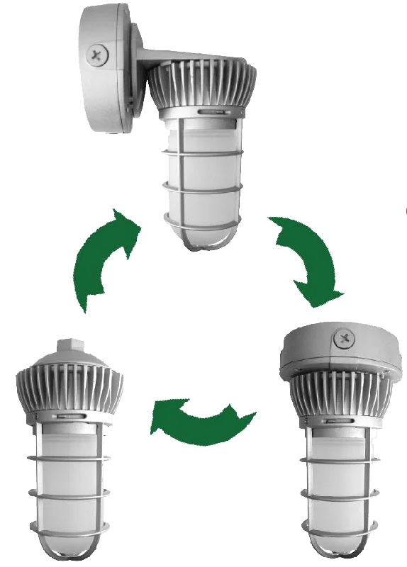 Recessed lights for stairwells to improve safetyLED Universal Mount Vapor Tight Lights, 20W, 1785 Lumens, 3000K or 5000K Recessed lights for stairwells to improve safetyLED Universal Mount Vapor Tight Lights, 20W, 1785 Lumens, 3000K or 5000K