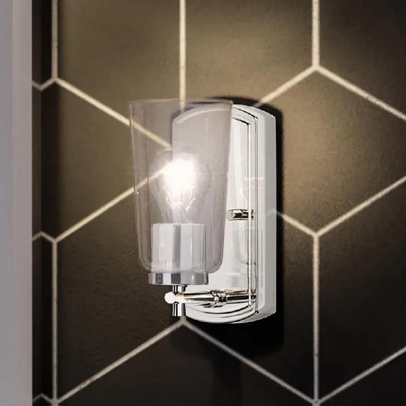 Industrial Lighting for Metal Fabrication ShopsUHP4150 Traditional Wall Sconce 7.75''H x 4.5''W, Polished Nickel Finish, Esperance Collection Industrial Lighting for Metal Fabrication ShopsUHP4150 Traditional Wall Sconce 7.75''H x 4.5''W, Polished Nickel Finish, Esperance Collection