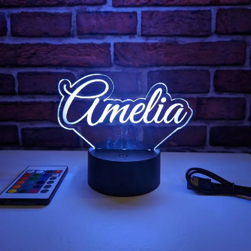 Lava Lamps with Custom - Shaped Containers for Unique AppealCustom LED Name Night Light Personalized Acrylic Desk Lamp - Kids Room Decor Name Sign VWAQ ACR15 Lava Lamps with Custom - Shaped Containers for Unique AppealCustom LED Name Night Light Personalized Acrylic Desk Lamp - Kids Room Decor Name Sign VWAQ ACR15
