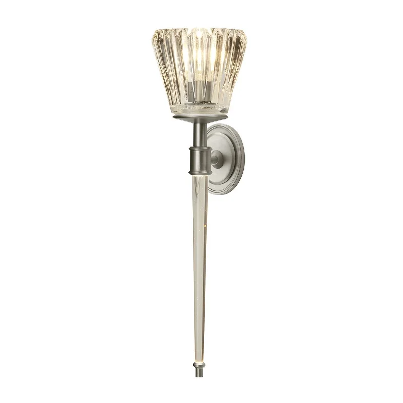 wood wall lamps with natural grain for a warm and organic feelHook Two Light Bathroom Wall Light Brushed Nickel - ID 7028 wood wall lamps with natural grain for a warm and organic feelHook Two Light Bathroom Wall Light Brushed Nickel - ID 7028