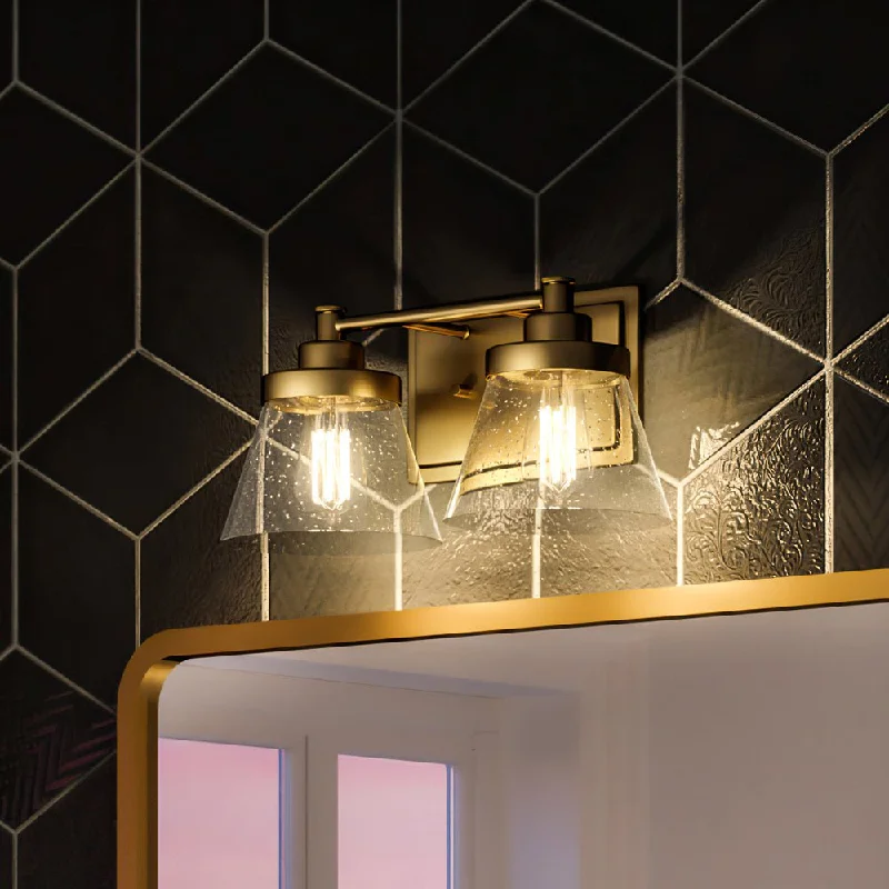 Dimmable Industrial Lighting for Ambiance ControlUHP3993 Traditional Bath Light 7.75''H x 15.5''W, Olde Brass Finish, Pawtucket Collection Dimmable Industrial Lighting for Ambiance ControlUHP3993 Traditional Bath Light 7.75''H x 15.5''W, Olde Brass Finish, Pawtucket Collection