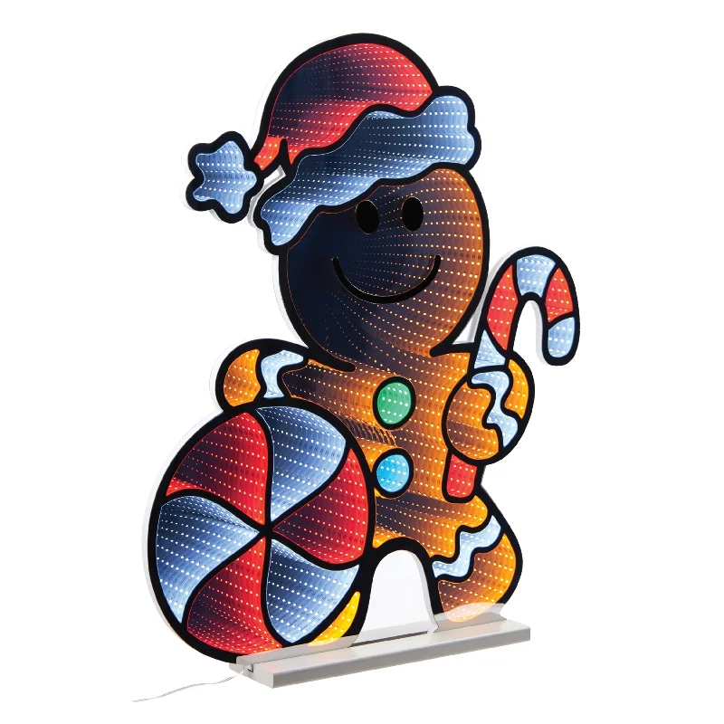 Solar - Powered String Lights for Energy - Saving BackyardsInfinity Light – Gingerbread Man - 29.5" Solar - Powered String Lights for Energy - Saving BackyardsInfinity Light – Gingerbread Man - 29.5"