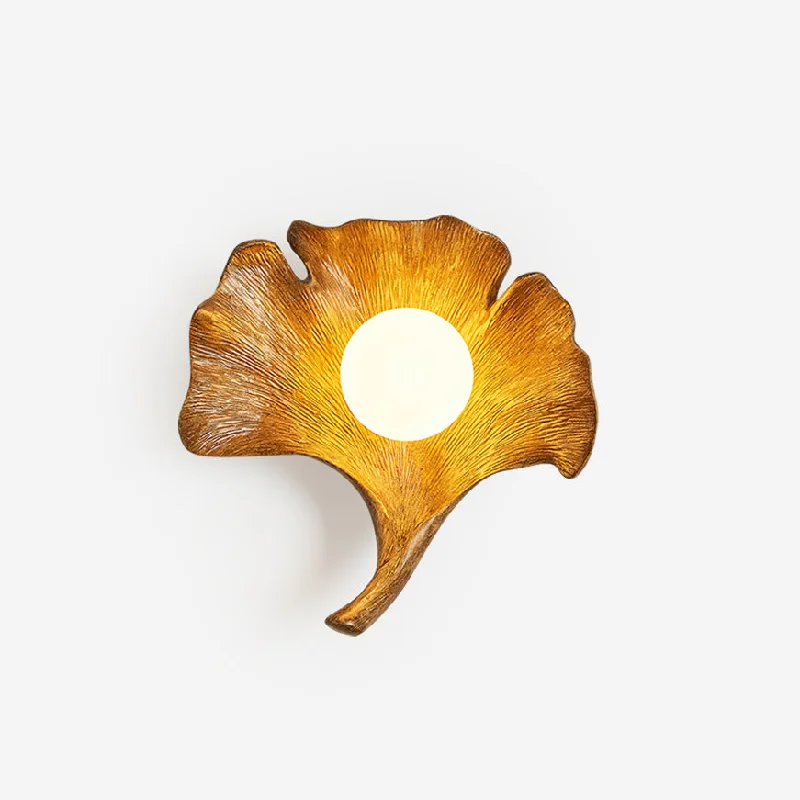 Lava Lamps for Indian Restaurants to Add a Cultural FlairGinkgo Leaf Wall Lamp 9.8″
