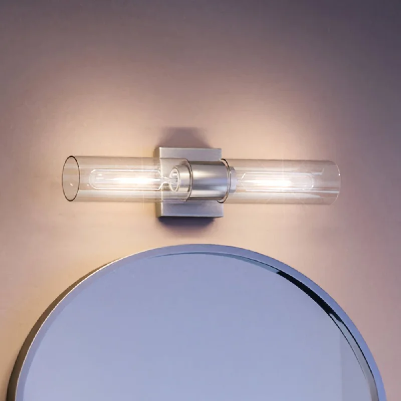 Corrosion - Resistant Industrial Lighting for Coastal FactoriesUHP4050 Cosmopolitan Bath Light 5''H x 20.375''W, Brushed Nickel Finish, Tustin Collection Corrosion - Resistant Industrial Lighting for Coastal FactoriesUHP4050 Cosmopolitan Bath Light 5''H x 20.375''W, Brushed Nickel Finish, Tustin Collection
