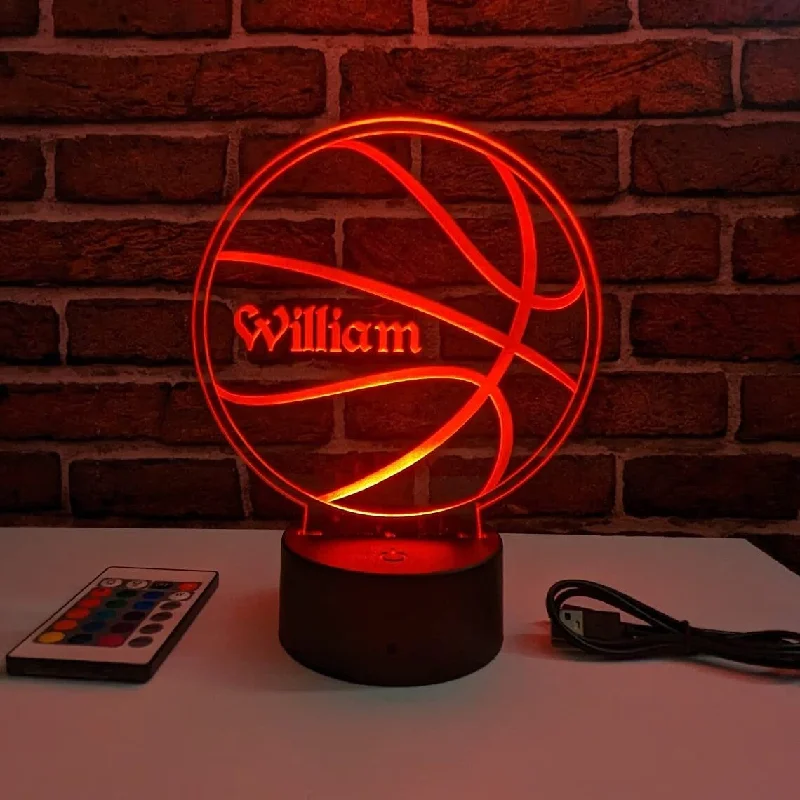 Color - Changing Lava Lamps for Ambiance in BedroomsCustom Basketball Night Light Lamp - Personalized LED Basketball Light up Sign - Basketball Player Gift Night Lamp Name Plate VWAQ ACR11 Color - Changing Lava Lamps for Ambiance in BedroomsCustom Basketball Night Light Lamp - Personalized LED Basketball Light up Sign - Basketball Player Gift Night Lamp Name Plate VWAQ ACR11