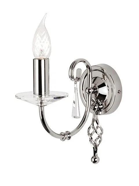 coastal style wall lamps with nautical elements for beachfront homesKnot Twist 1 Light Wall Light Polished Nickel - ID 6079 coastal style wall lamps with nautical elements for beachfront homesKnot Twist 1 Light Wall Light Polished Nickel - ID 6079
