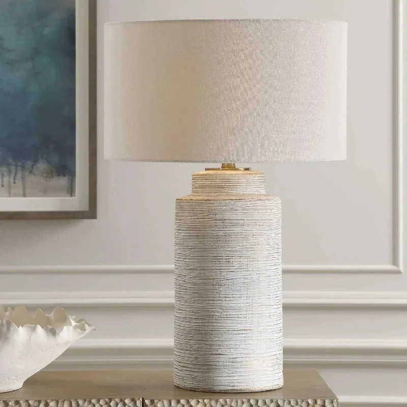 Crimp Table Lamp