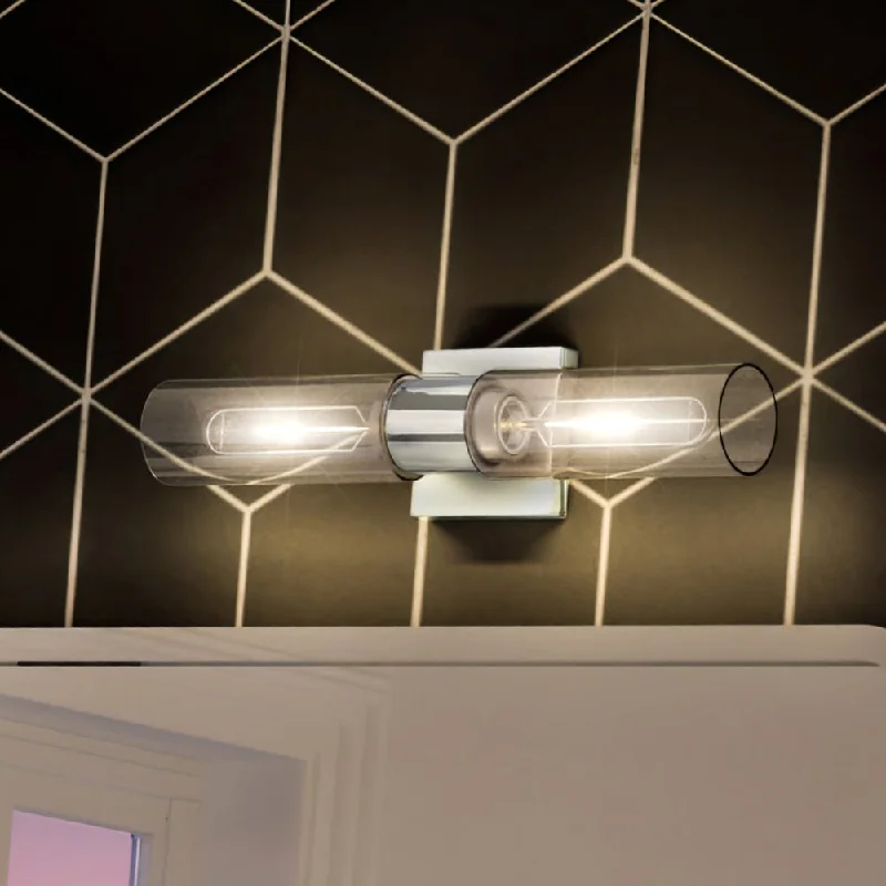 Industrial Exit Sign Lighting for Quick EvacuationUHP4052 Cosmopolitan Bath Light 5''H x 20.375''W, Polished Chrome Finish, Tustin Collection Industrial Exit Sign Lighting for Quick EvacuationUHP4052 Cosmopolitan Bath Light 5''H x 20.375''W, Polished Chrome Finish, Tustin Collection