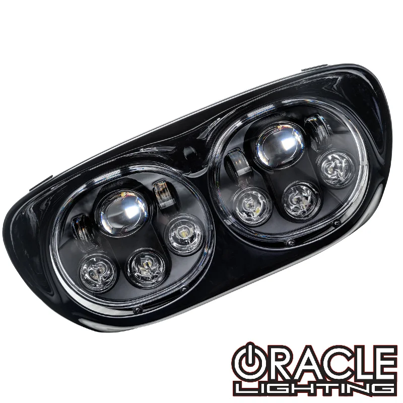 ORACLE Harley Road Glide Replacement LED Headlight - Black