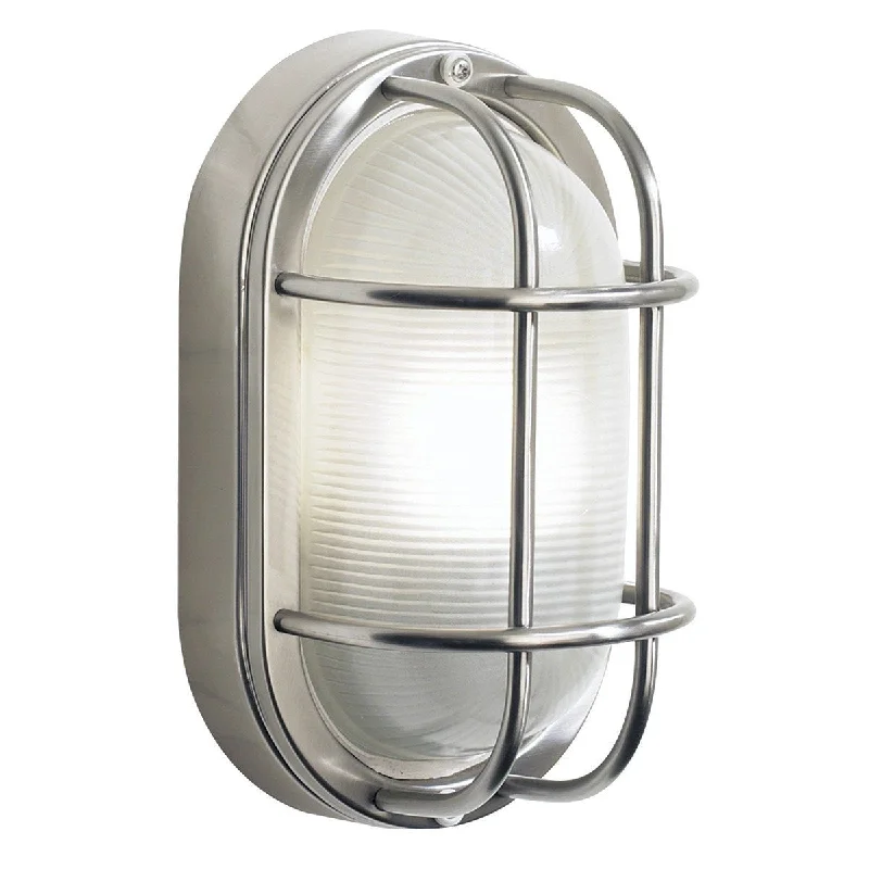 leather wall lamps with a distressed texture for a rugged and stylish lookBellingham Stainless Steel Exterior Oval Wall Light - ID 6202 leather wall lamps with a distressed texture for a rugged and stylish lookBellingham Stainless Steel Exterior Oval Wall Light - ID 6202
