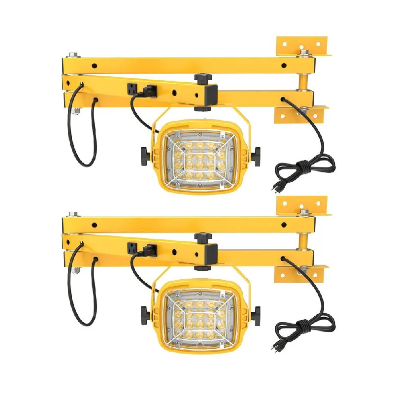 Industrial Lighting for Printing Press FacilitiesG GJIA® LED Dock Lights (Double Bracket with Plug) Industrial Lighting for Printing Press FacilitiesG GJIA® LED Dock Lights (Double Bracket with Plug)