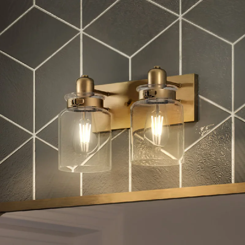 Color - Tunable Industrial Lighting for Special ApplicationsUHP4191 Vintage Bath Light 8.625''H x 13.25''W, Olde Brass Finish, Bridgeport Collection Color - Tunable Industrial Lighting for Special ApplicationsUHP4191 Vintage Bath Light 8.625''H x 13.25''W, Olde Brass Finish, Bridgeport Collection