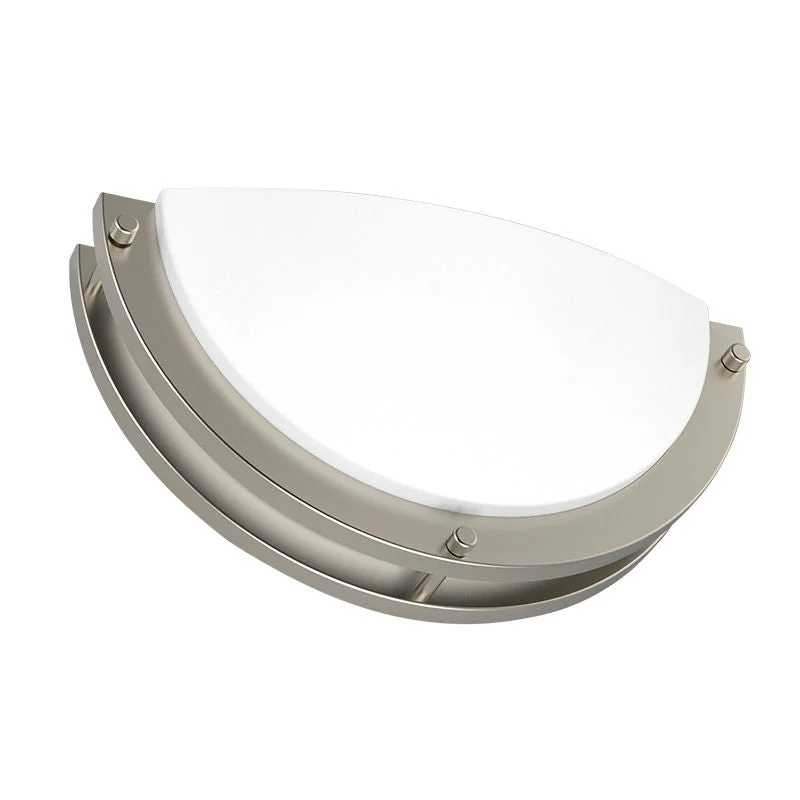 String Lights for Outdoor Dining AreasWestgate Half Circle Indoor Wall Sconce, 12W, 3500K, Led Light Bulbs - White