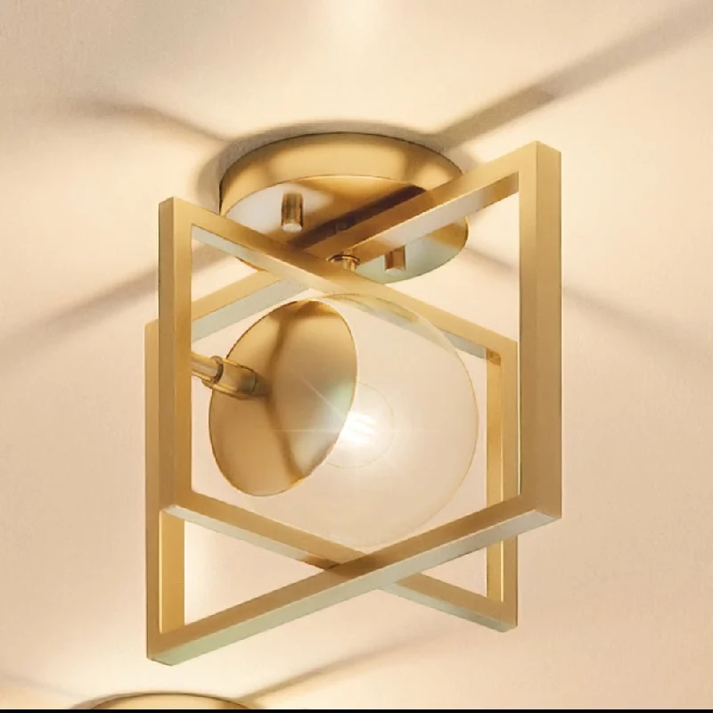 Industrial Exit Sign Lighting for Quick EvacuationUHP4020 Minimalist Ceiling Light 9.75''H x 12''W, Brushed Bronze Finish, Canton Collection Industrial Exit Sign Lighting for Quick EvacuationUHP4020 Minimalist Ceiling Light 9.75''H x 12''W, Brushed Bronze Finish, Canton Collection