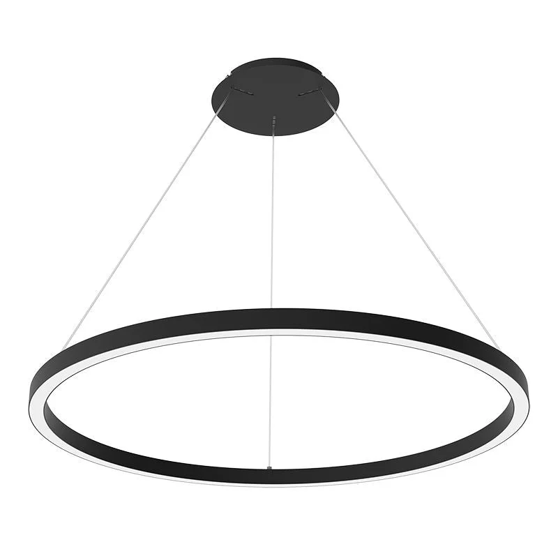 Color - Changing LED String Lights for Christmas DecorWestgate High-Output Round Linear Chandelier Up/Down Light with Separate Controls, 40W, 3000K, Led Commercial Lighting - Black