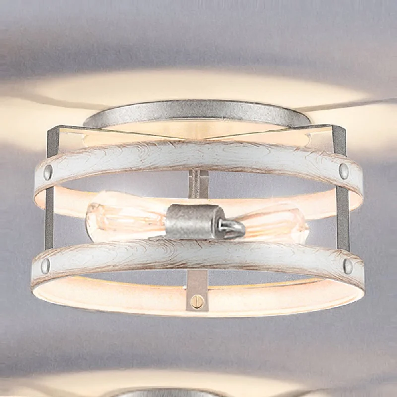 Industrial Pendant Lighting for Machine ShopsUHP4040 Farmhouse Ceiling Light 6.5''H x 14.375''W, Galvanized Steel Finish, Adelaide Collection Industrial Pendant Lighting for Machine ShopsUHP4040 Farmhouse Ceiling Light 6.5''H x 14.375''W, Galvanized Steel Finish, Adelaide Collection