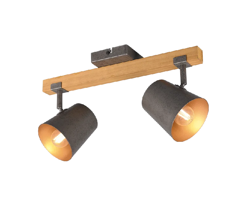 Bell 2/3Lt Bar Spotlight - Antique Nickel