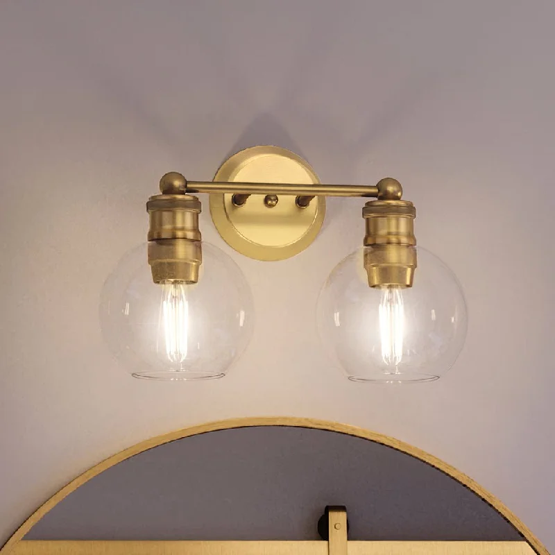 Industrial Exit Sign Lighting for Quick EvacuationUHP4171 Vintage Bath Light 10.875''H x 15.5''W, Olde Brass Finish, Belfast Collection Industrial Exit Sign Lighting for Quick EvacuationUHP4171 Vintage Bath Light 10.875''H x 15.5''W, Olde Brass Finish, Belfast Collection