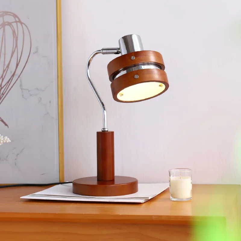 Chrome & Walnut Color