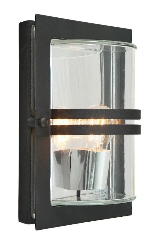 modern minimalist wall lamps for contemporary living roomsScandi Style Outdoor Wall Light - Black Painted Steel- ID 7330 modern minimalist wall lamps for contemporary living roomsScandi Style Outdoor Wall Light - Black Painted Steel- ID 7330