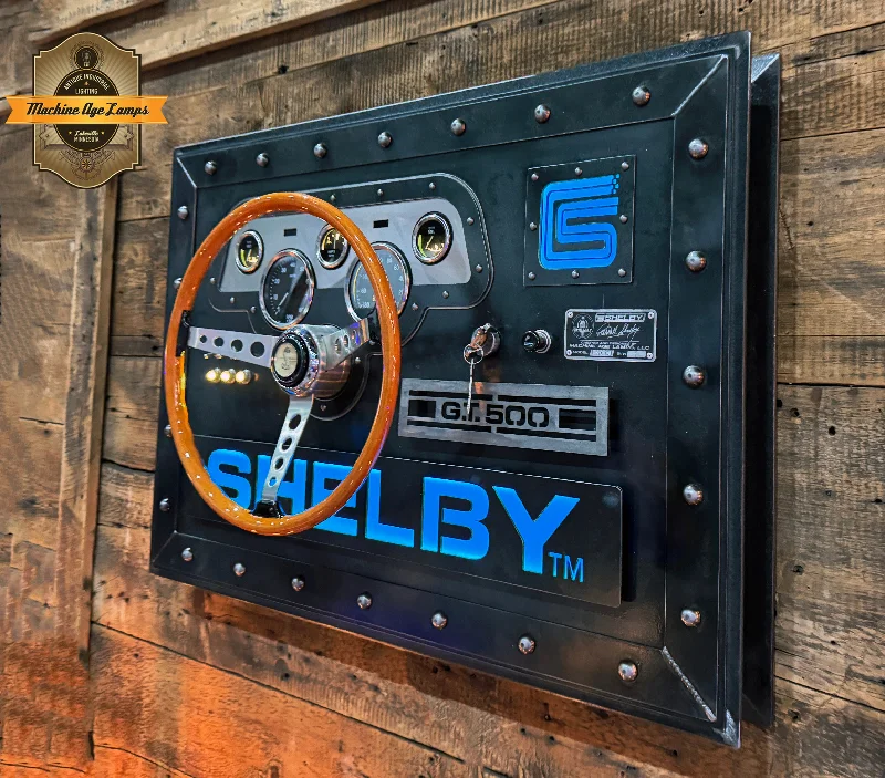 Industrial Lighting for Chemical PlantsSteampunk Industrial / Carroll Shelby / Wall Sconce Art / Automotive / GT-500 / #1 of #50 Industrial Lighting for Chemical PlantsSteampunk Industrial / Carroll Shelby / Wall Sconce Art / Automotive / GT-500 / #1 of #50