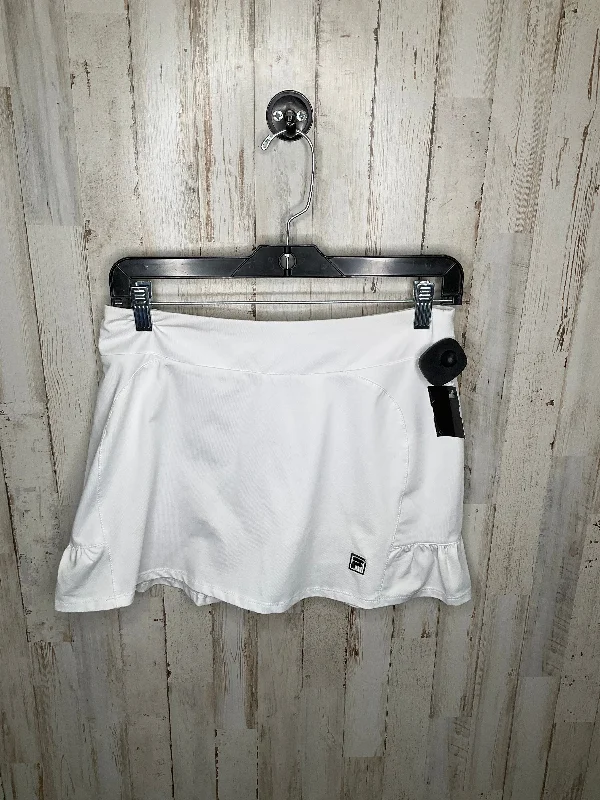 White Athletic Skort Fila, Size S