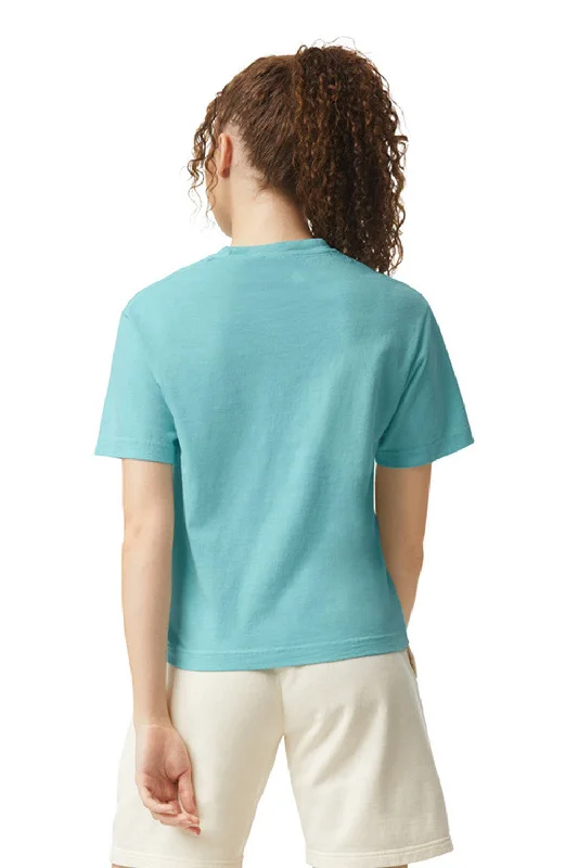 Comfort Colors Womens Short Sleeve Crewneck T-Shirt - Chalky Mint Green