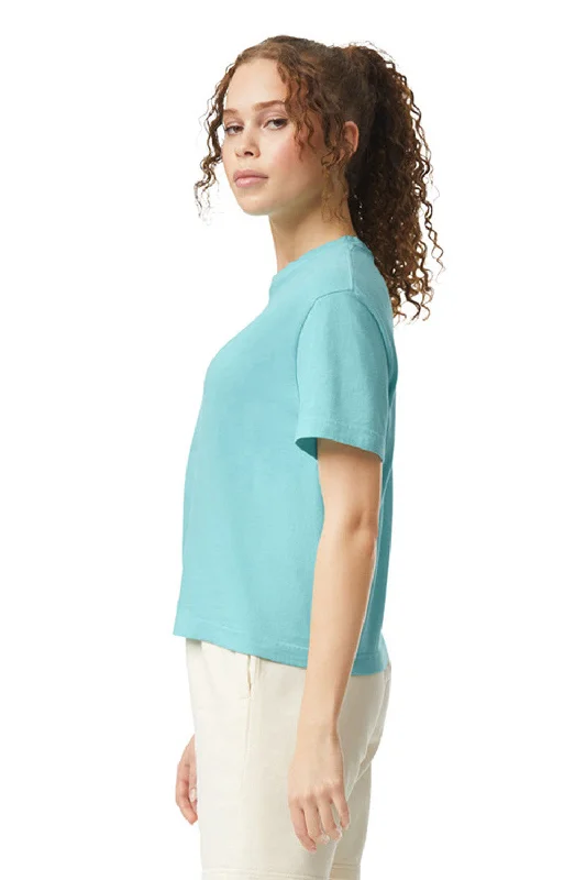 Comfort Colors Womens Short Sleeve Crewneck T-Shirt - Chalky Mint Green