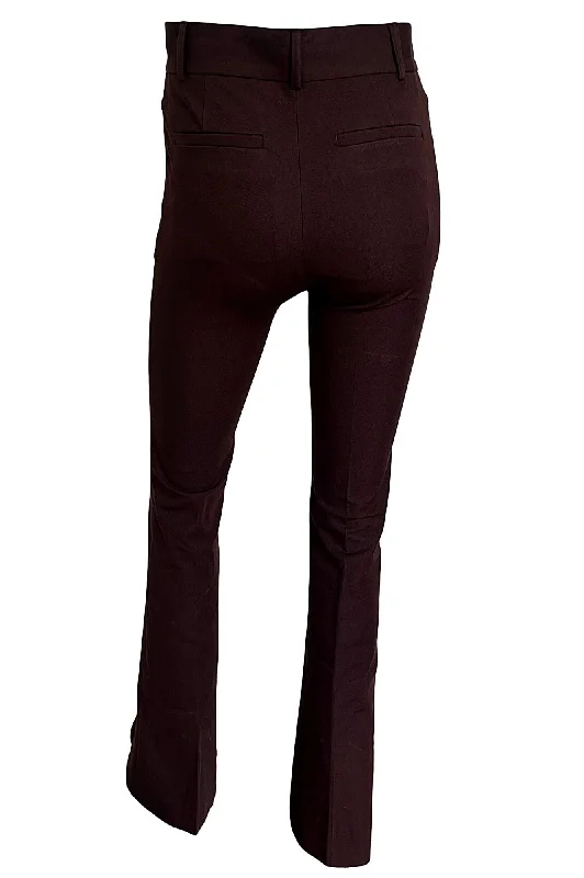 Le High Flare Split Front Trouser