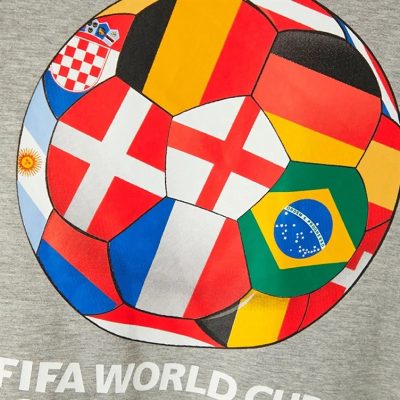 Name it Grey Melange Amuras FIFA World Cup 2022 Sweatshirt