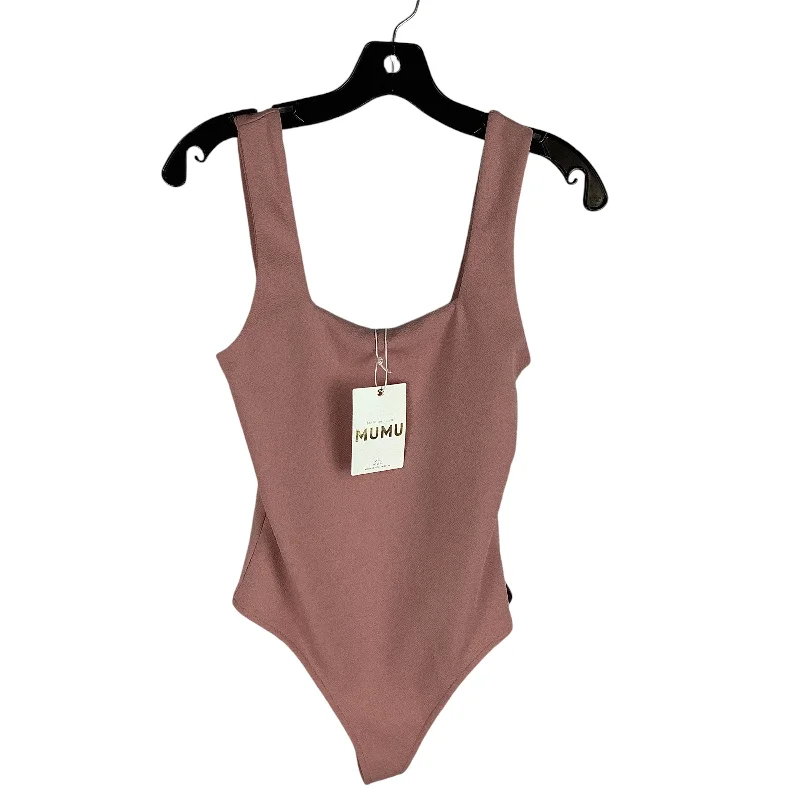 Bodysuit Designer By Show Me Your Mumu In Pink, Size: Xs