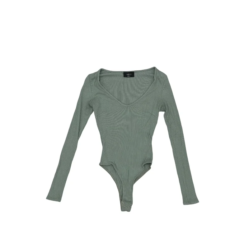 GREEN BODYSUIT by VICI Size:S