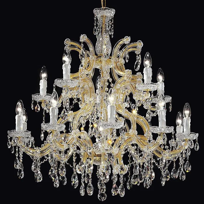 Ceiling - Mounted Chandeliers for Standard Ceilings16 Light Gold Plated Chandelier Ceiling - Mounted Chandeliers for Standard Ceilings16 Light Gold Plated Chandelier