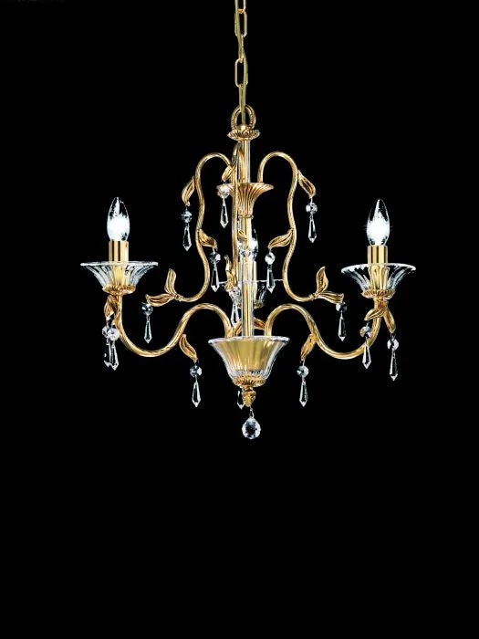 Mini Chandeliers for Adding Charm to Small Spaces3 Light Antiqued Brass Chandelier
