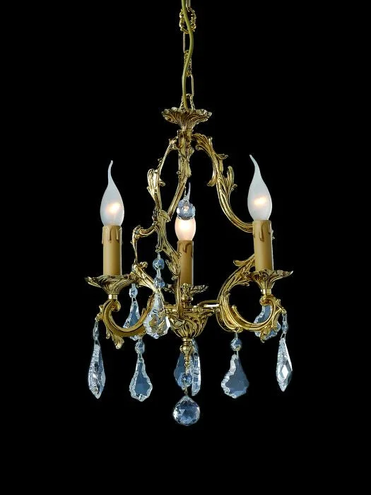 Chandeliers with Metal Frames in Silver Finish3 Light Gold-Plated Crystal Pendant Chandelier Chandeliers with Metal Frames in Silver Finish3 Light Gold-Plated Crystal Pendant Chandelier
