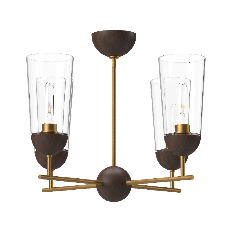 Chandeliers with Metal Frames in Copper FinishChandelier Emil