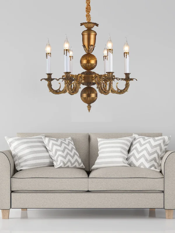 Minimalist Chandeliers for Sleek and Simple InteriorsArabel 6-Lamp Chandelier