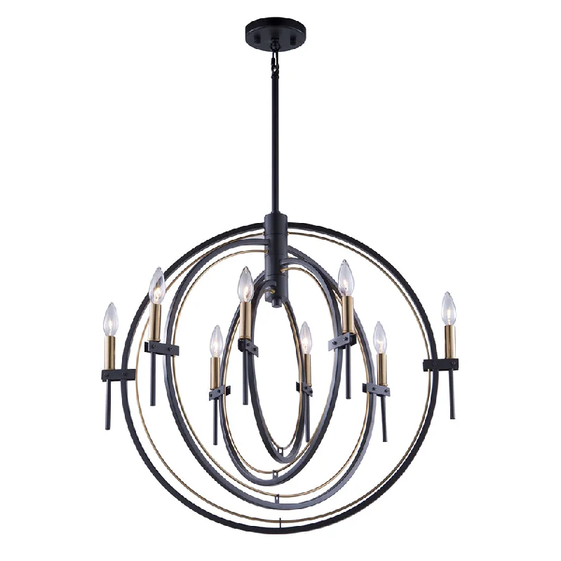 Chandeliers with Adjustable Arms for Directional LightingChandelier Anglesey
