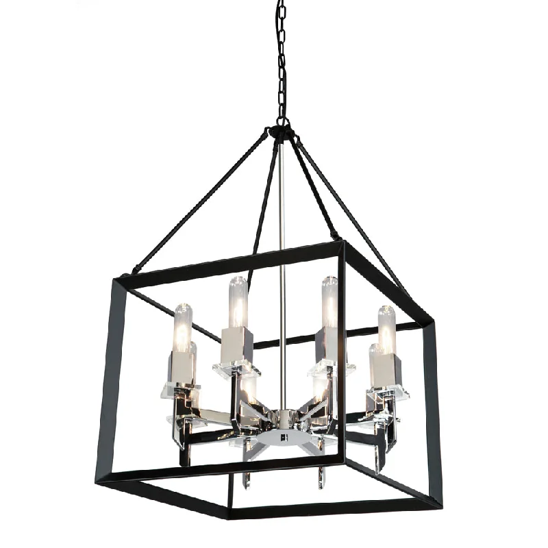 Chandeliers with Metal Frames in Silver FinishChandelier Vineyard