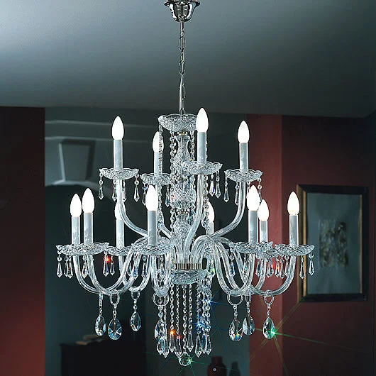 Small Chandeliers for Compact RoomsBeautiful Cut Glass Chandelier