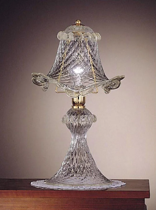 Chandeliers for Living Rooms to Create a Focal PointBell-Shaped Murano Glass Table Light