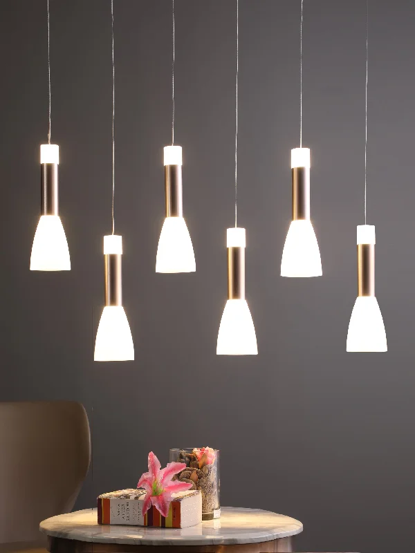 Chandeliers with Clear Crystal for a Sparkling EffectCandolin 6-Lamp Chandelier