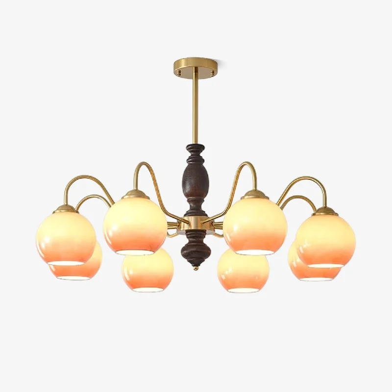 Oversized Chandeliers as a Statement Piece in Living RoomsCaramel Orb Chandelier Oversized Chandeliers as a Statement Piece in Living RoomsCaramel Orb Chandelier