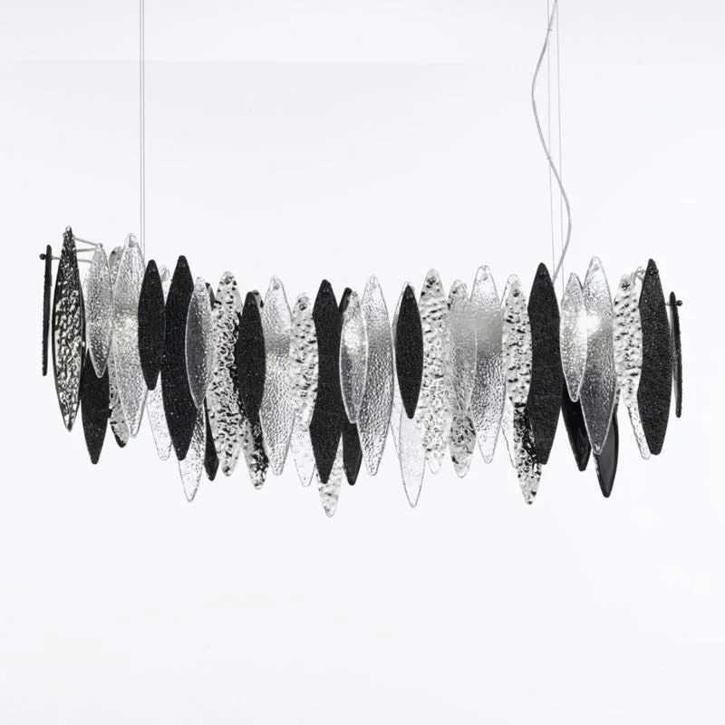 Chandeliers with Sputnik - Style Design for a Futuristic VibeCastlenau Small Long Murano Glass Chandelier - ID 8033 Chandeliers with Sputnik - Style Design for a Futuristic VibeCastlenau Small Long Murano Glass Chandelier - ID 8033