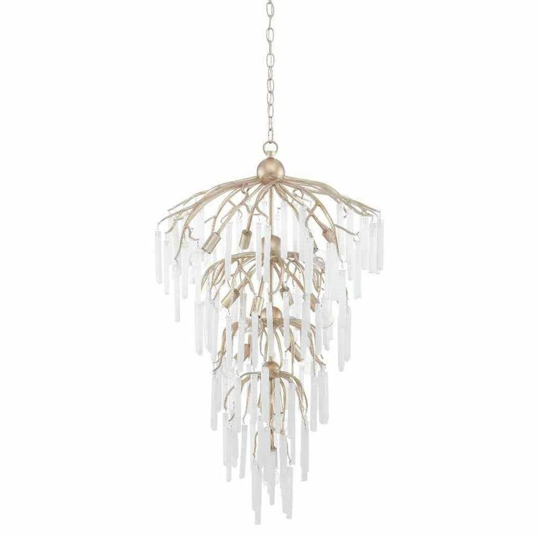 Chandeliers for Dining Rooms to Set the Mood for MealsChampagne Natural Quatervois Chandelier