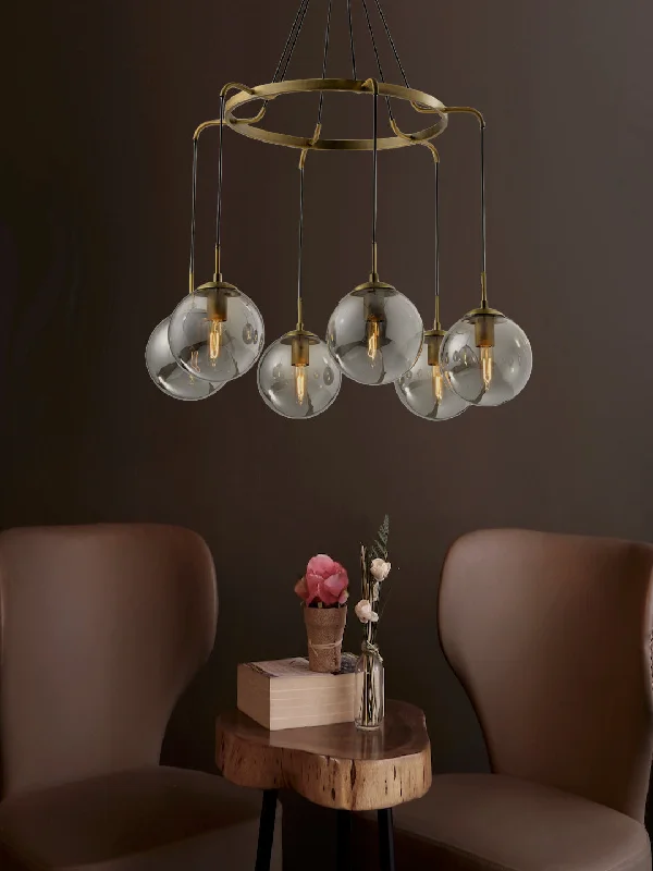 Mini Chandeliers for Adding Charm to Small SpacesCora 6-Lamp Chandelier