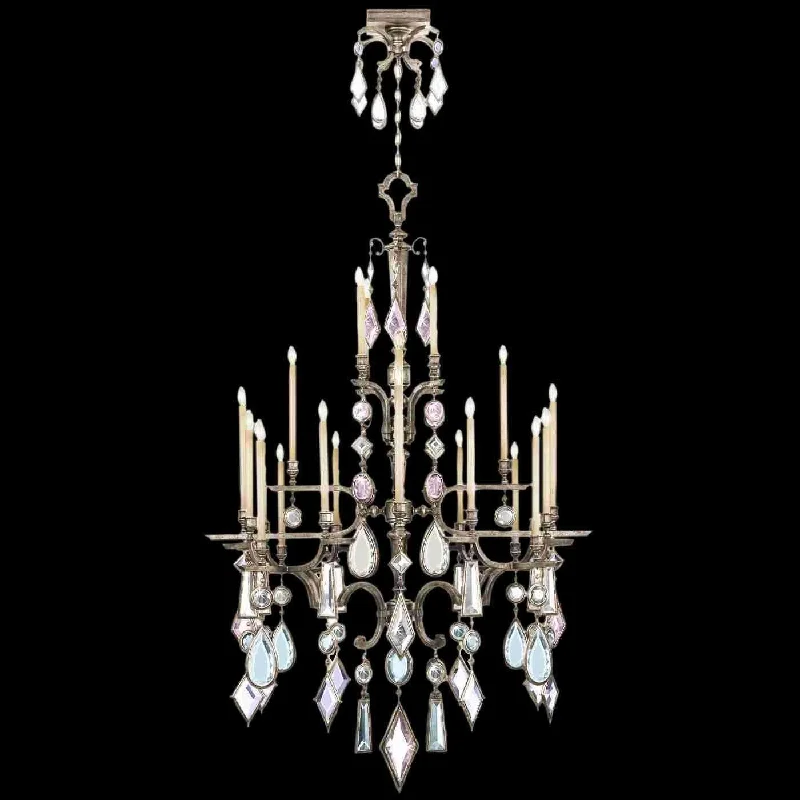 Oversized Chandeliers as a Statement Piece in Living RoomsEncased Gems Chandelier