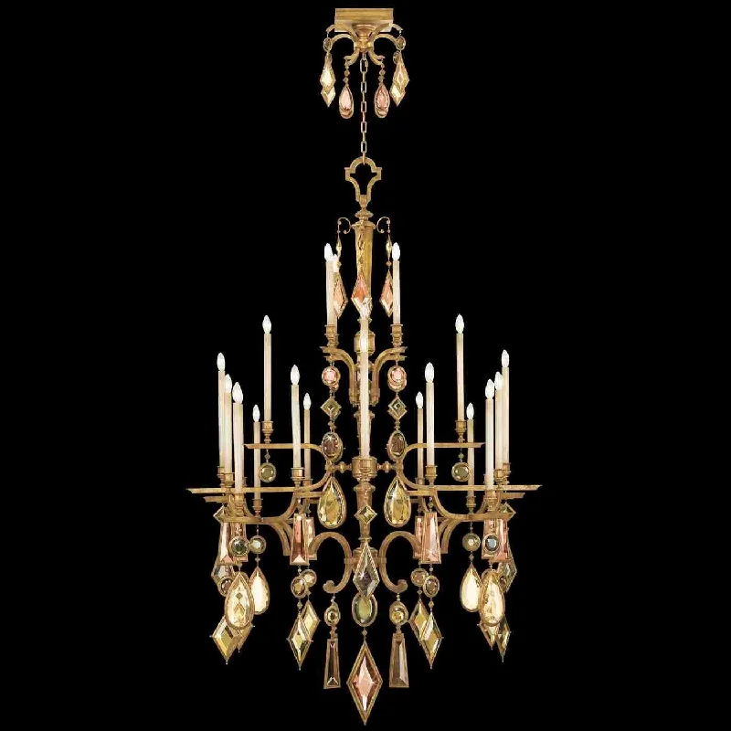 Chandeliers with Clear Crystal for a Sparkling EffectEncased Gems Chandelier