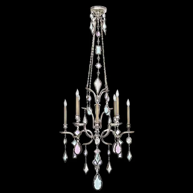 Art Deco Chandeliers for a Retro - Glam LookEncased Gems Chandelier