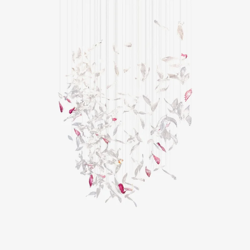 Chandeliers with Venetian Glass for a Luxurious LookFlying Glass Feather Chandelier Chandeliers with Venetian Glass for a Luxurious LookFlying Glass Feather Chandelier